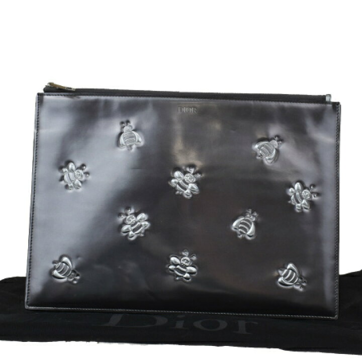 楽天市場】【中古】 中美品 ディオールオム Dior Homme クラッチバッグ 