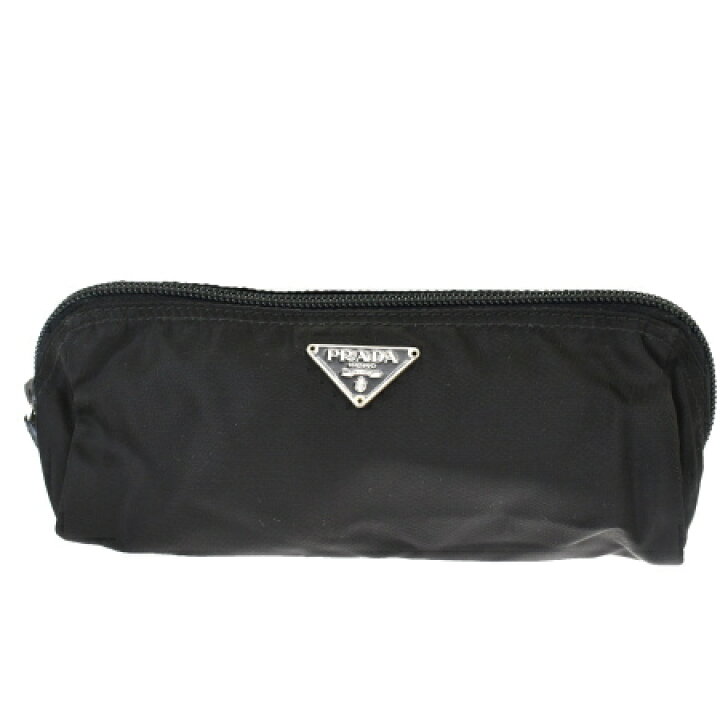 楽天市場】【中古】 外美品 プラダ PRADA ペンケース 筆箱 三角 