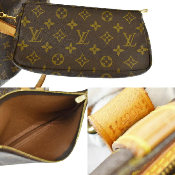 楽天市場】【中古】 ルイヴィトン LOUIS VUITTON サック ショッピング  