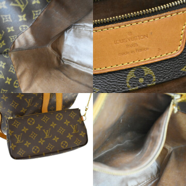楽天市場】【中古】 ルイヴィトン LOUIS VUITTON サック ショッピング 