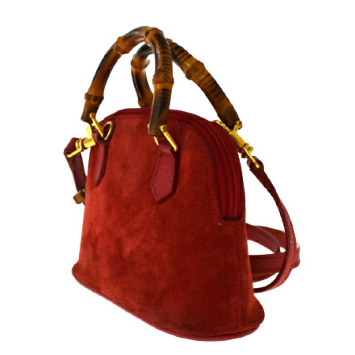 楽天市場】【中古】 中美品 グッチ GUCCI バンブー ミニ ハンドバッグ 