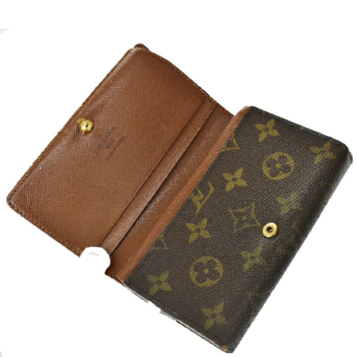 楽天市場】【中古】 ルイヴィトン LOUIS VUITTON ポルトフォイユ  