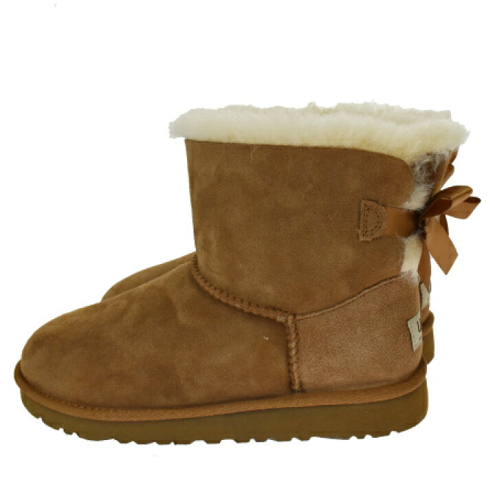 楽天市場】【中古】 未使用 アグ UGG ショートブーツ 靴 リボン 