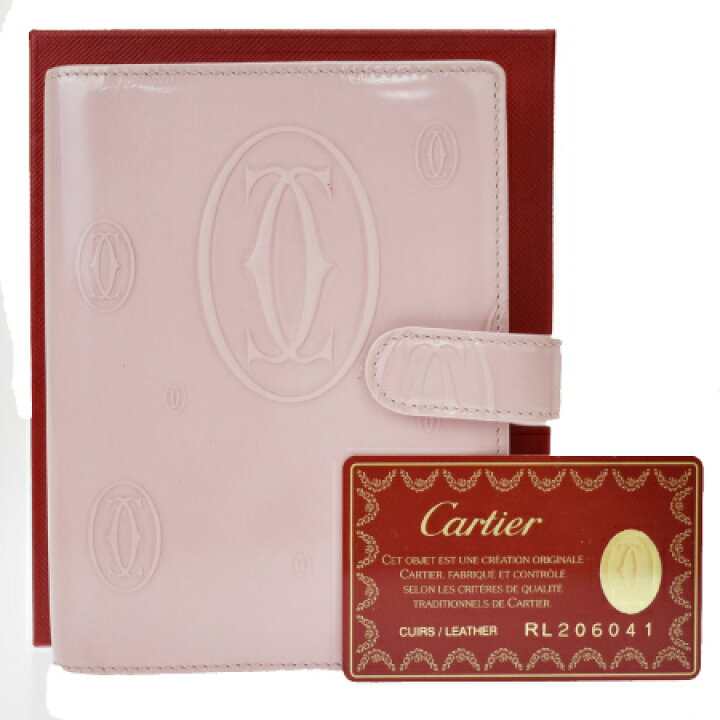 楽天市場】【中古】 カルティエ Cartier ハッピーバースデー 手帳 