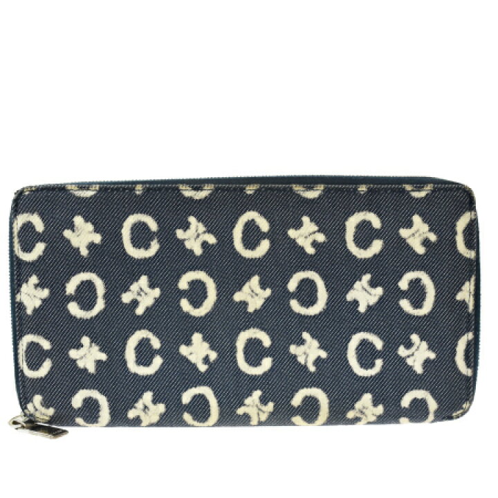楽天市場】【中古】 セリーヌ CELINE ラウンドファスナー 長財布 C 