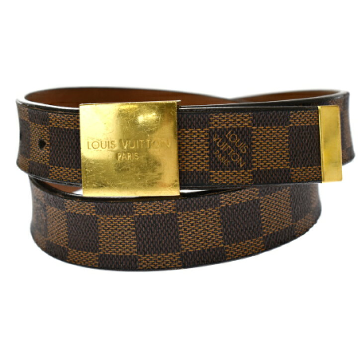 楽天市場】【中古】 ルイヴィトン LOUIS VUITTON サンチュール キャレ  