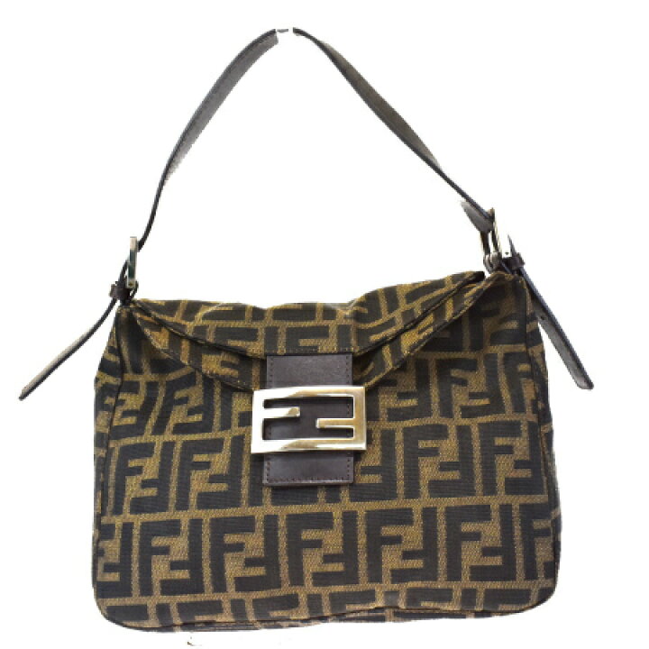 楽天市場】【中古】 中美品 フェンディ FENDI マンマバケット ズッカ  