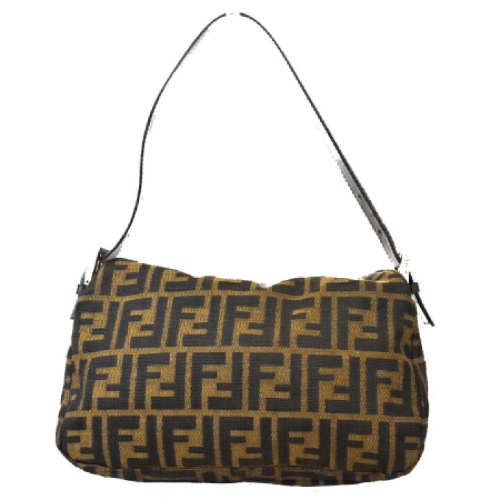 楽天市場】【中古】 美品 フェンディ FENDI マンマバケット ズッカ 