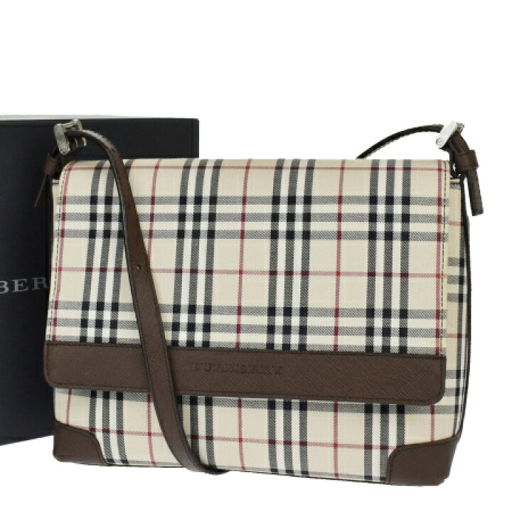 楽天市場】【中古】 中美品 バーバリー BURBERRY ショルダーバッグ 