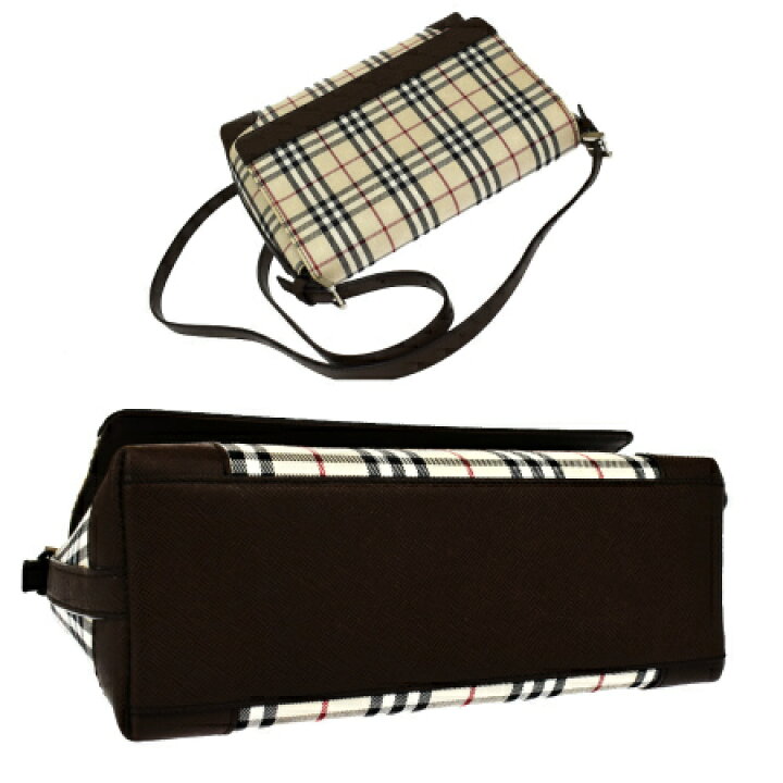 楽天市場】【中古】 中美品 バーバリー BURBERRY ショルダーバッグ 
