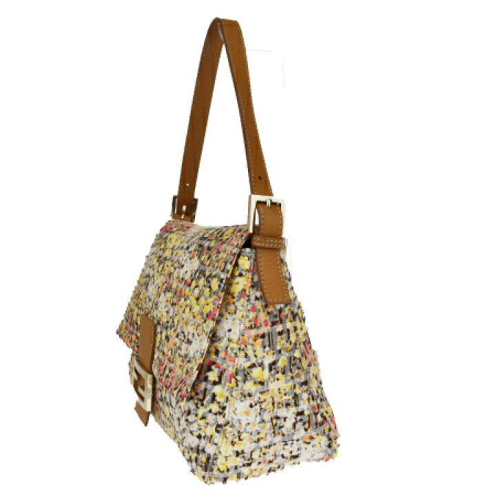 楽天市場】【中古】 中美品 フェンディ FENDI マンマバケット ズッカ 
