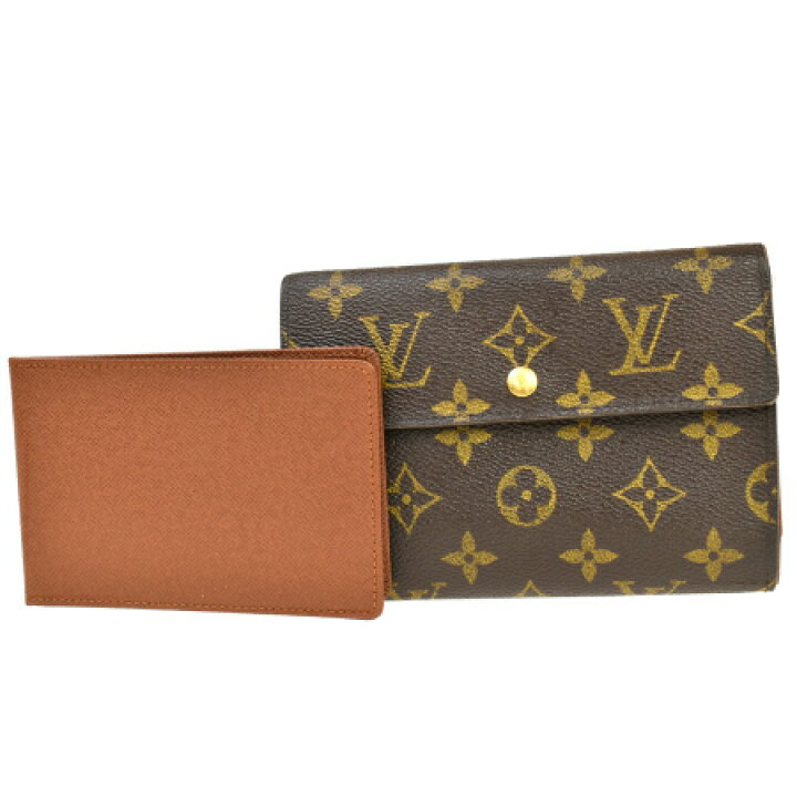 楽天市場】【中古】 ルイヴィトン LOUIS VUITTON ポルト トレゾール  