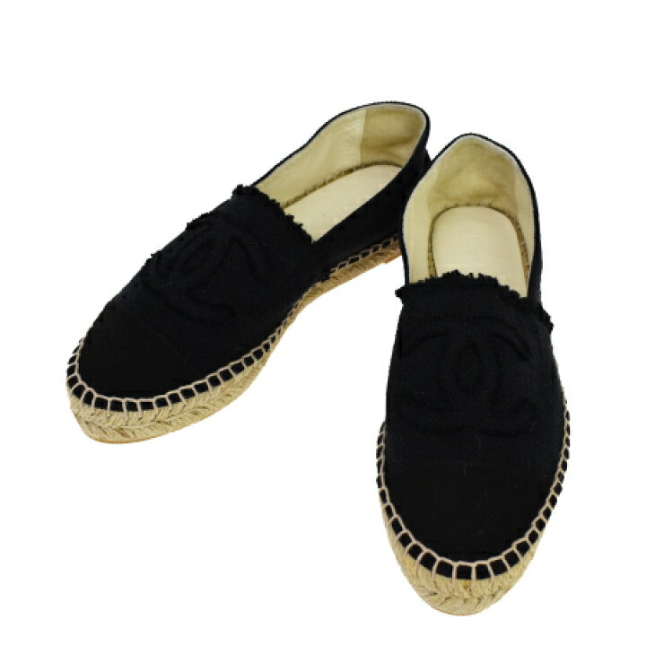 楽天市場】【中古】 美品 シャネル CHANEL エスパドリーユ スニーカー 