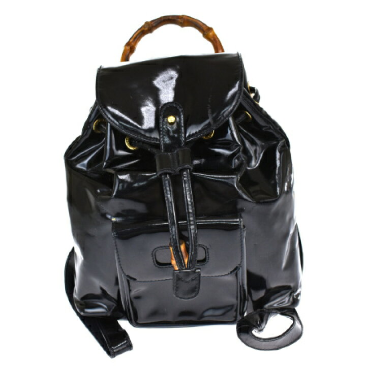 楽天市場】【中古】 中美品 グッチ GUCCI バンブー リュックサック 