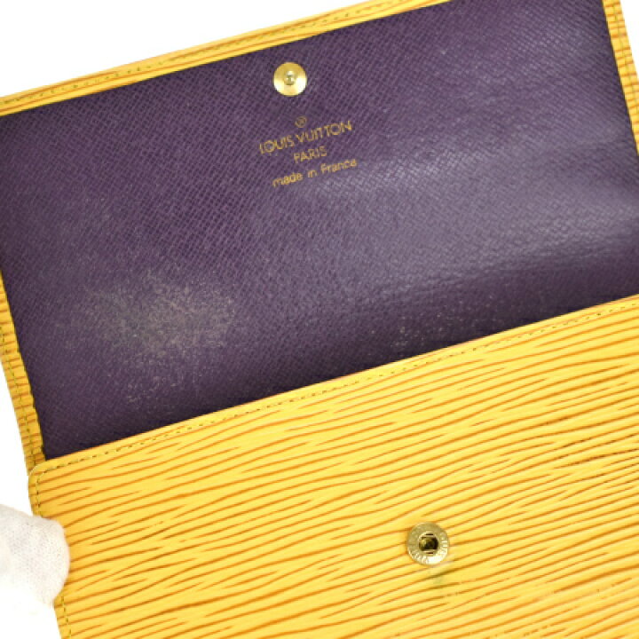楽天市場】【中古】 ルイヴィトン LOUIS VUITTON ポルト トレゾール 