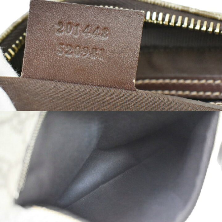楽天市場】【中古】 超美品 グッチ GUCCI 斜め掛け ショルダーバッグ  