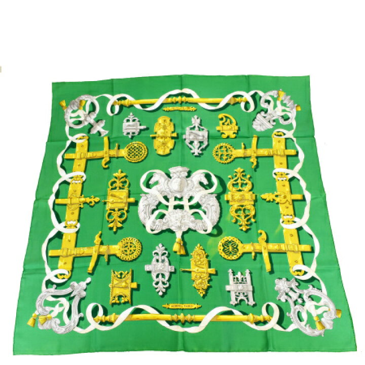 楽天市場】【中古】 エルメス HERMES カレ 大判 スカーフ 