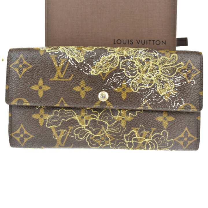 中古】LOUIS VUITTON ポルトフォイユ サラ 二つ折り 長財布 モノグラム 