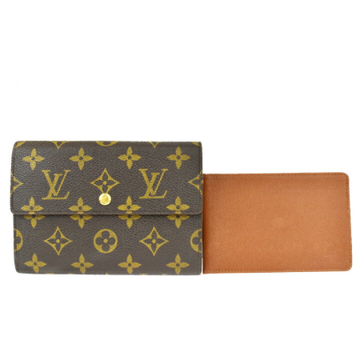 楽天市場】【中古】 ルイヴィトン LOUIS VUITTON ポルト トレゾール  