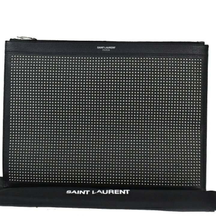 楽天市場】【中古】 美品 サンローラン SAINT LAURENT クラッチバッグ 