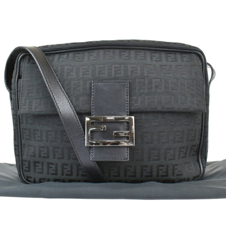 楽天市場】【中古】 中美品 フェンディ FENDI ズッカ ショルダーバッグ 