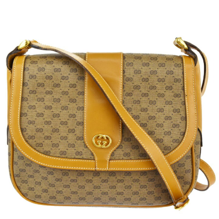 楽天市場】【中古】 グッチ GUCCI ショルダーバッグ マイクロGG柄 