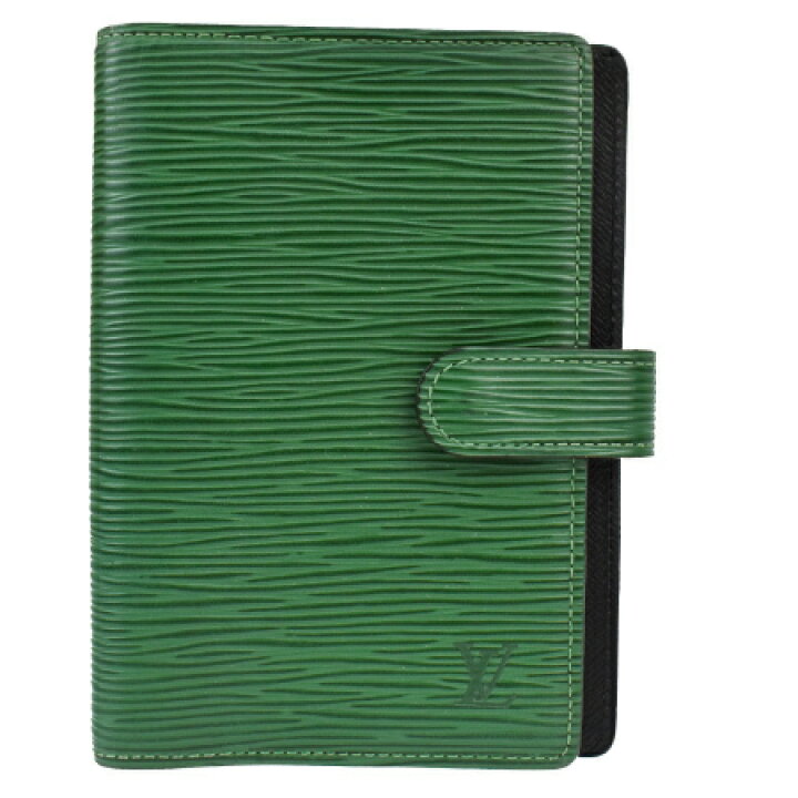 中古】 ルイ・ヴィトン(Louis Vuitton) タイガ 手帳 グリーン 