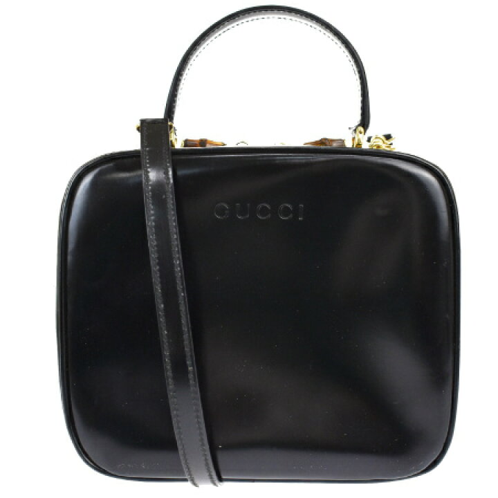 楽天市場】【中古】 中美品 グッチ GUCCI バンブー バニティバッグ 