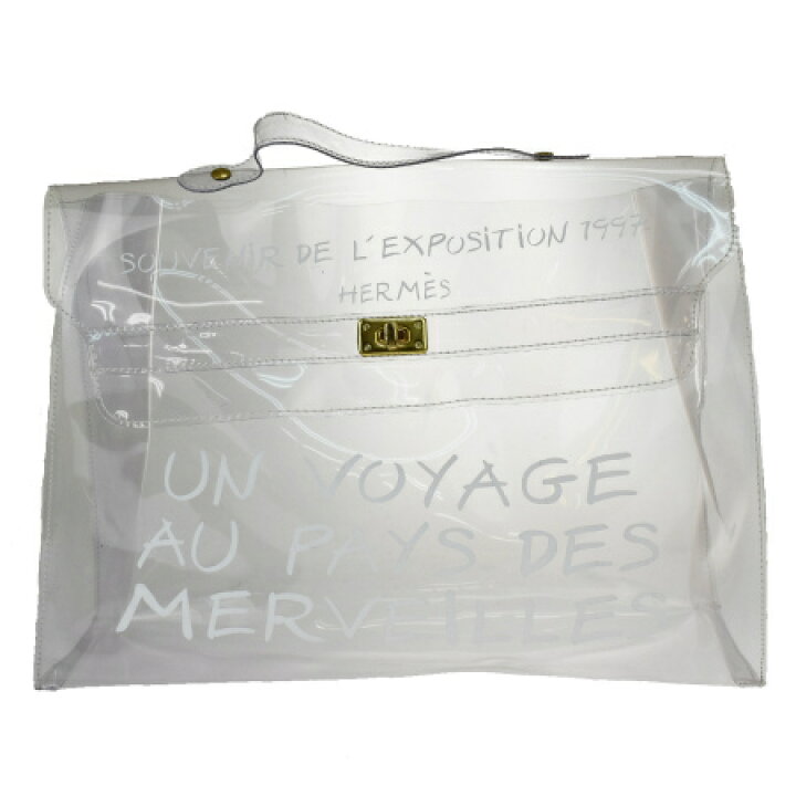 楽天市場】【中古】 エルメス HERMES ビニール ケリー ハンドバッグ  