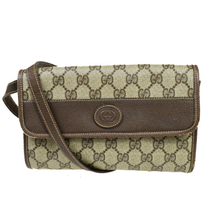 楽天市場】【中古】 グッチ GUCCI ショルダーバッグ クラッチ 2WAY GG  