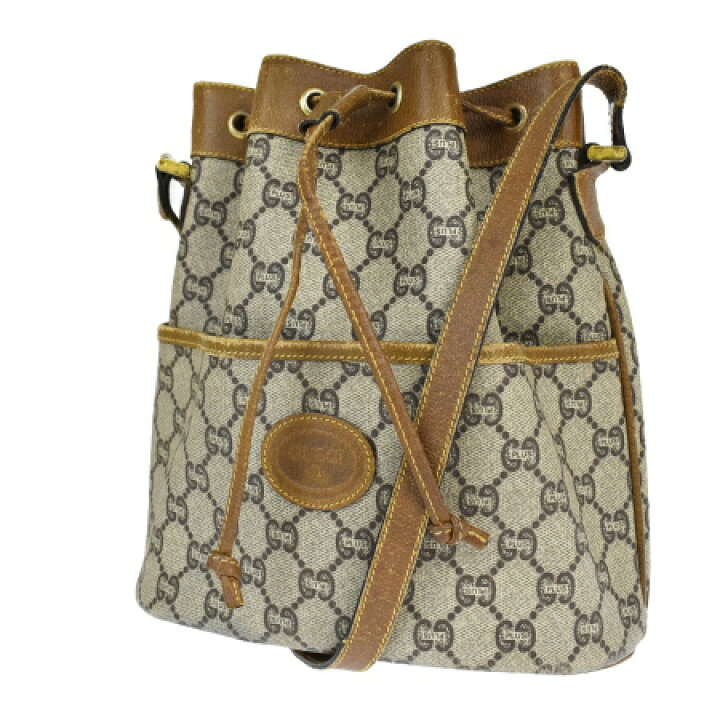 楽天市場】【中古】 グッチプラス GUCCI PLUS ショルダーバッグ GG柄 