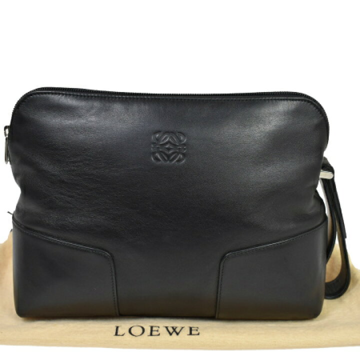 楽天市場】【中古】 中美品 ロエベ LOEWE クラッチバッグ セカンド  