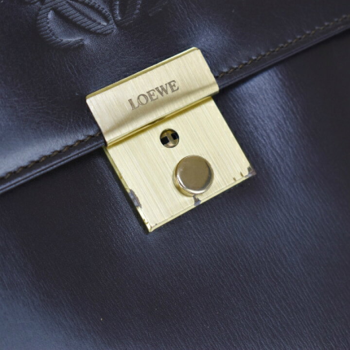 楽天市場】【中古】 ロエベ LOEWE クラッチバッグ ブリーフケース 書類 