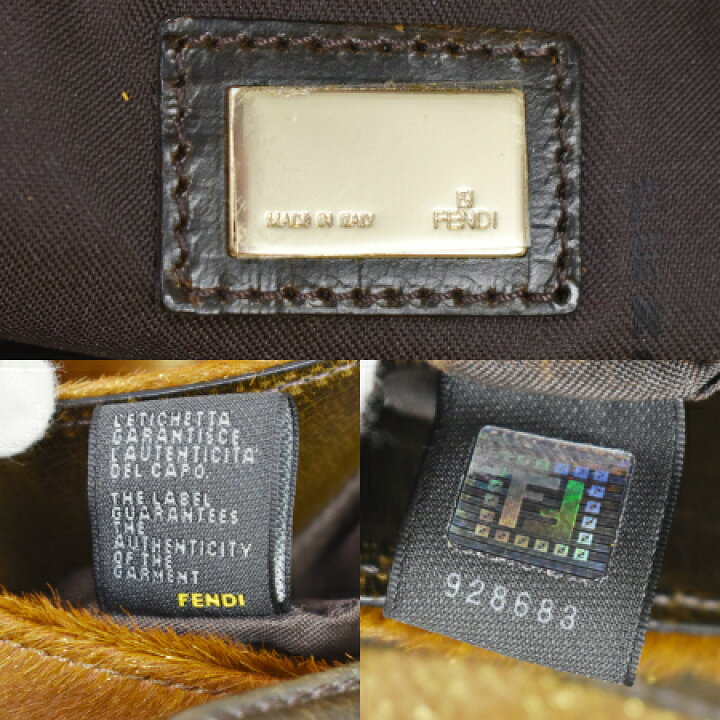 楽天市場】【中古】 中美品 フェンディ FENDI マンマバケット 