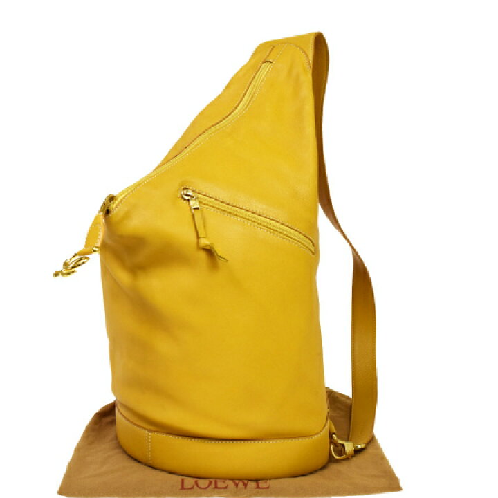 楽天市場】【中古】 ロエベ LOEWE アントン リュックサック バック 