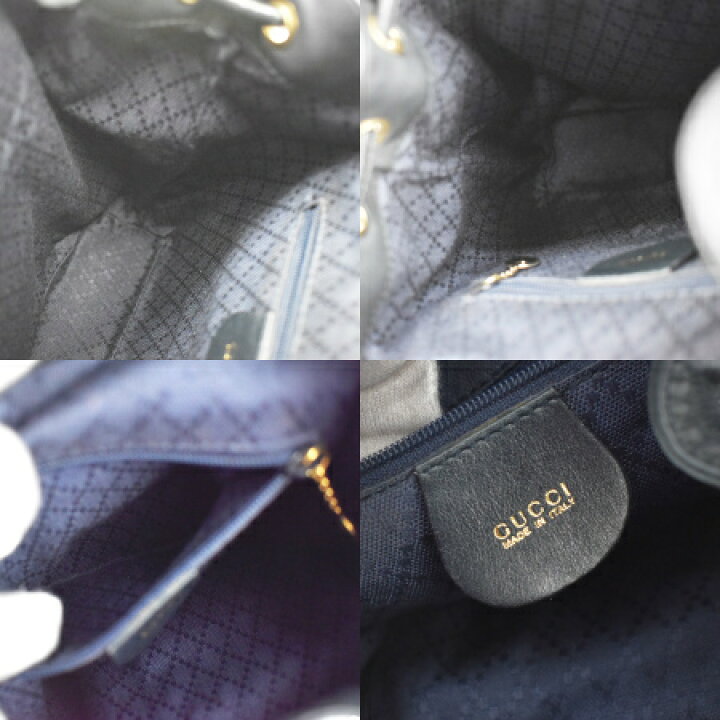 楽天市場】【中古】 グッチ GUCCI バンブー ミニ リュックサック 