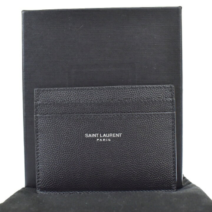 楽天市場】【中古】 超美品 サンローラン SAINT LAURENT カードケース  