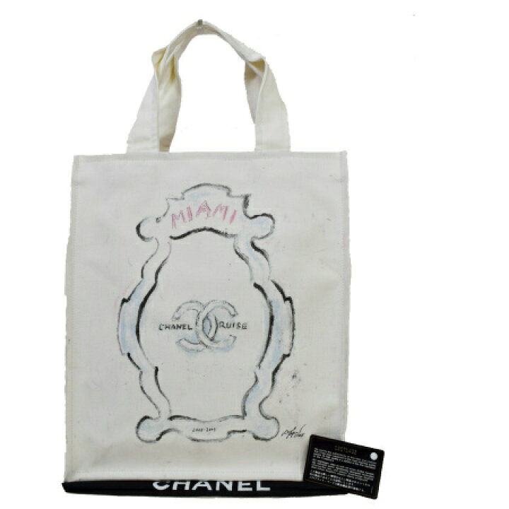 楽天市場】【中古】 中美品 シャネル CHANEL クルーズライン トート 
