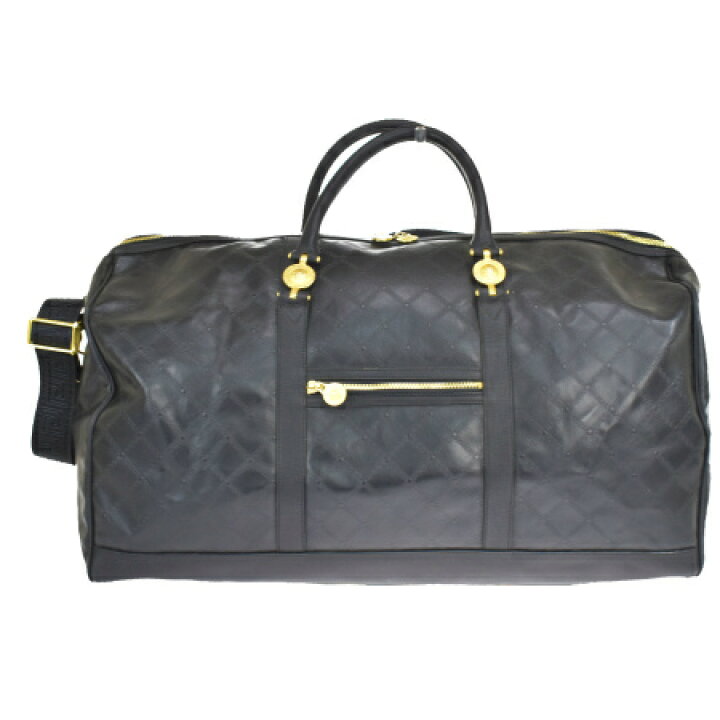 中古】 ジャンニヴェルサーチ GIANNI VERSACE ボストンバッグ ハンド 