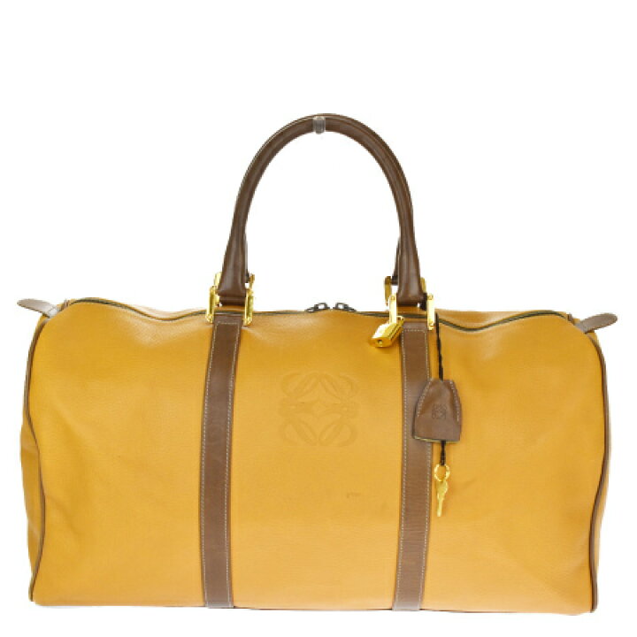 楽天市場】【中古】 ロエベ LOEWE ボストンバッグ ハンド 旅行かばん 