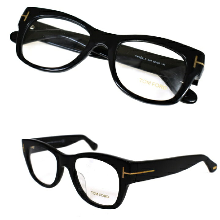 楽天市場】【中古】 トムフォード TOM FORD メガネフレーム ブラック 
