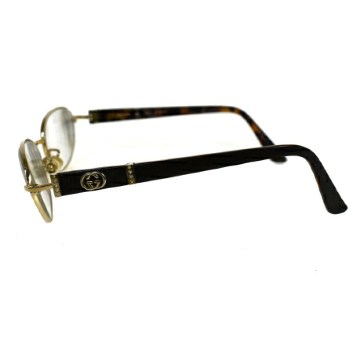 楽天市場】【中古】 グッチ GUCCI メガネフレーム マイクロGG柄 