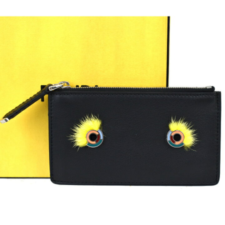中古】 美品 フェンディ FENDI モンスター コインケース 写す ケード 