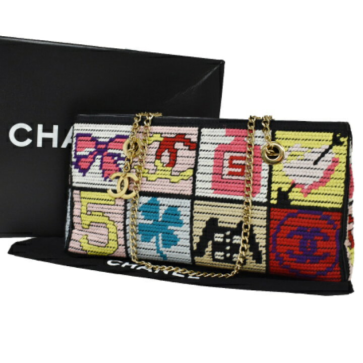楽天市場】【中古】 シャネル CHANEL チェーン ショルダーバッグ  