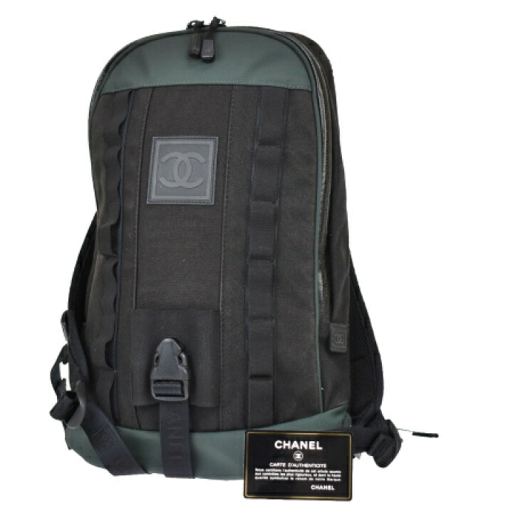 楽天市場】【中古】 シャネルスポーツ CHANEL SPORT リュックサック 