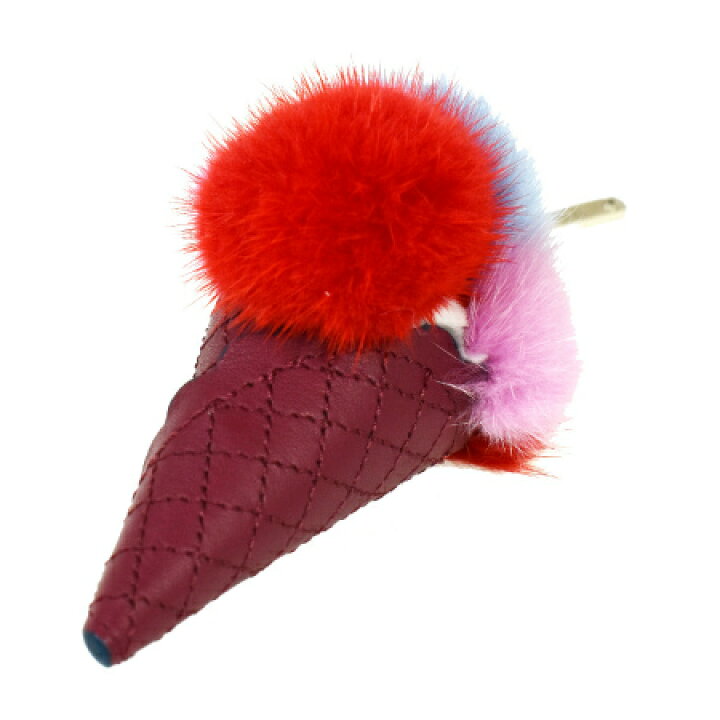 楽天市場】【中古】 美品 フェンディ FENDI バッグチャーム 
