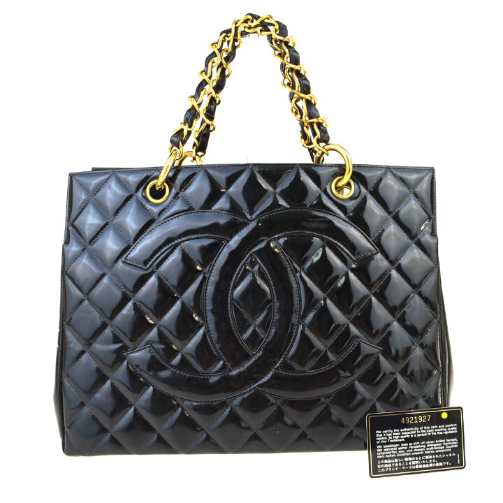 楽天市場】【中古】 シャネル(Chanel) エナメル CC GST チェーン 