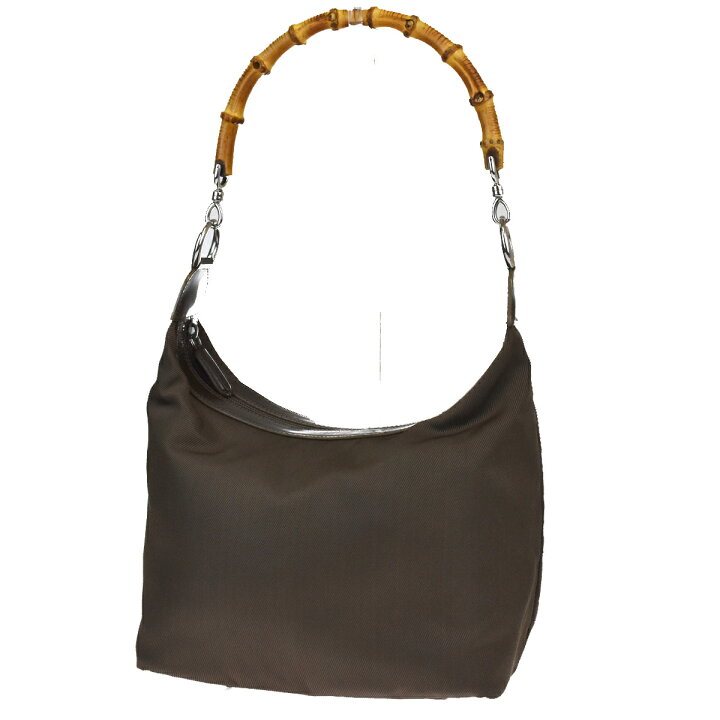 楽天市場】【中古】 グッチ(Gucci) バンブー 000.2855.0531.5 レザー  