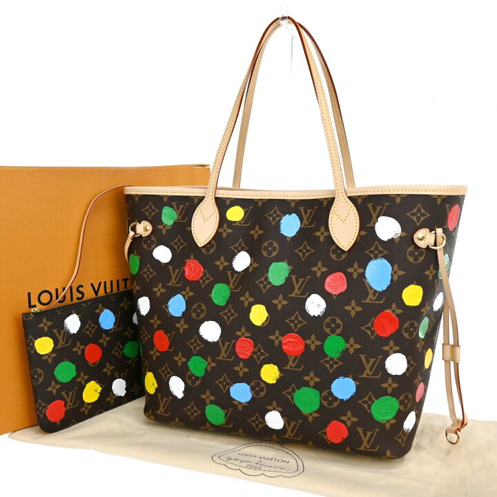楽天市場】【中古】 ルイ・ヴィトン LV×YK ネヴァーフルMM ショルダー 
