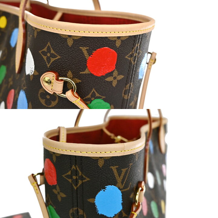 楽天市場】【中古】 ルイ・ヴィトン LV×YK ネヴァーフルMM ショルダー 